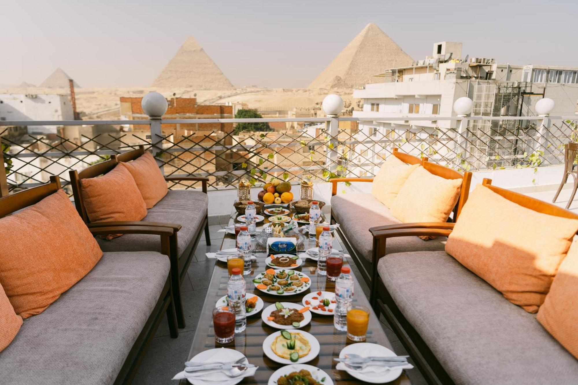 Jimmy Pyramids Hotel Kafret el-Gabal Esterno foto