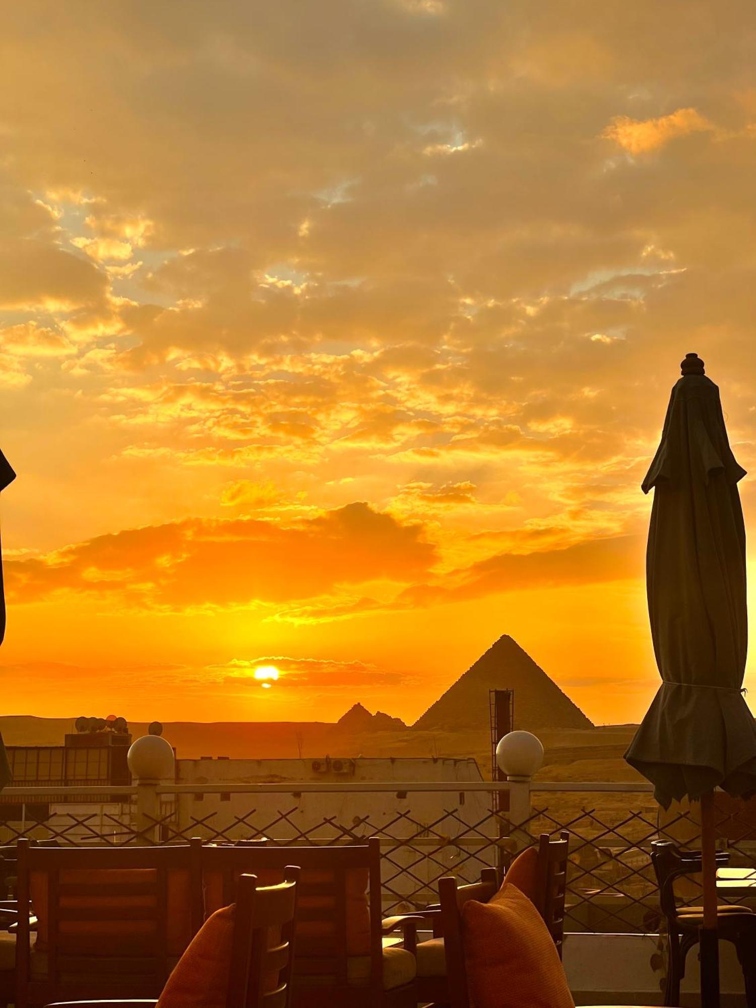 Jimmy Pyramids Hotel Kafret el-Gabal Esterno foto