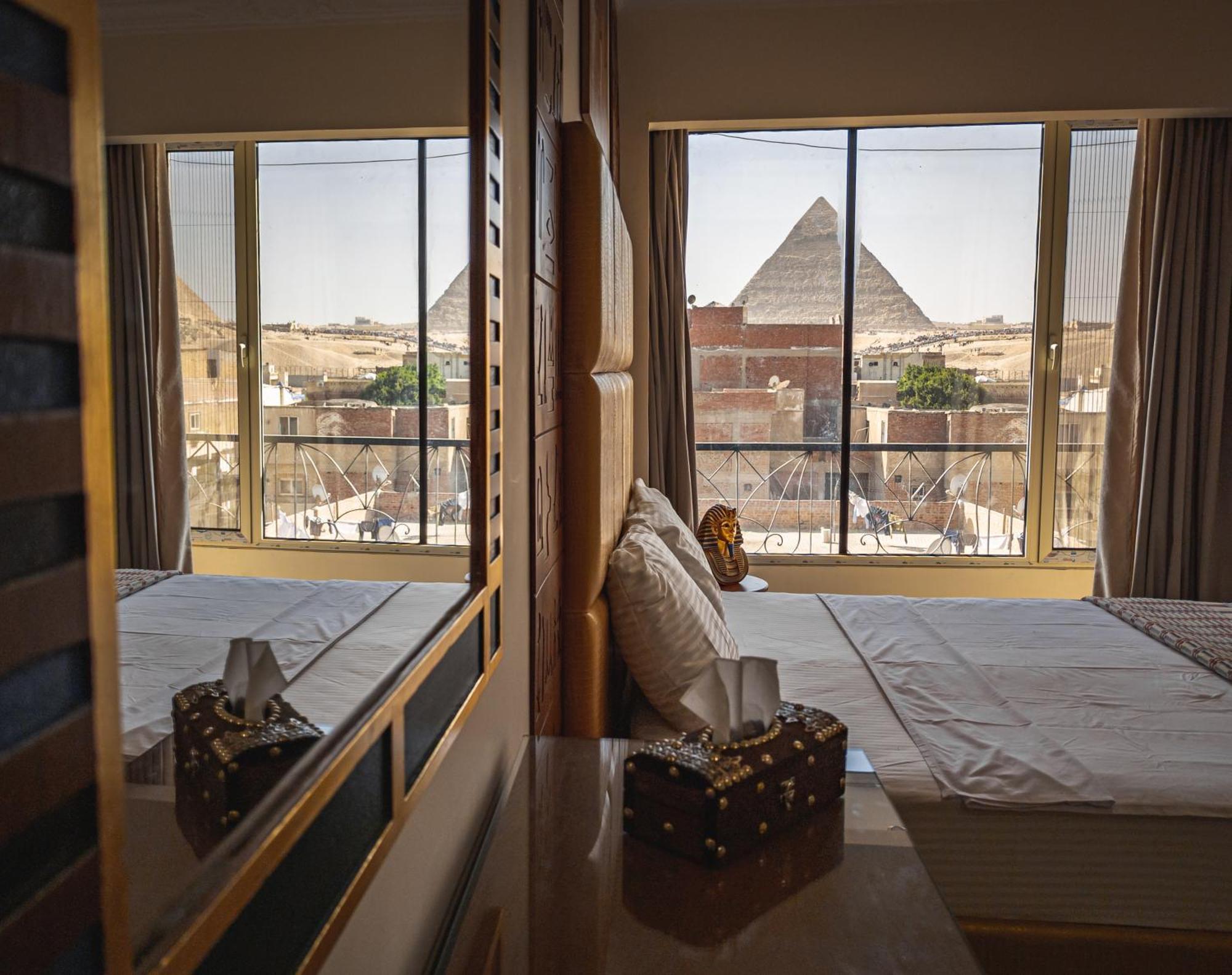 Jimmy Pyramids Hotel Kafret el-Gabal Esterno foto