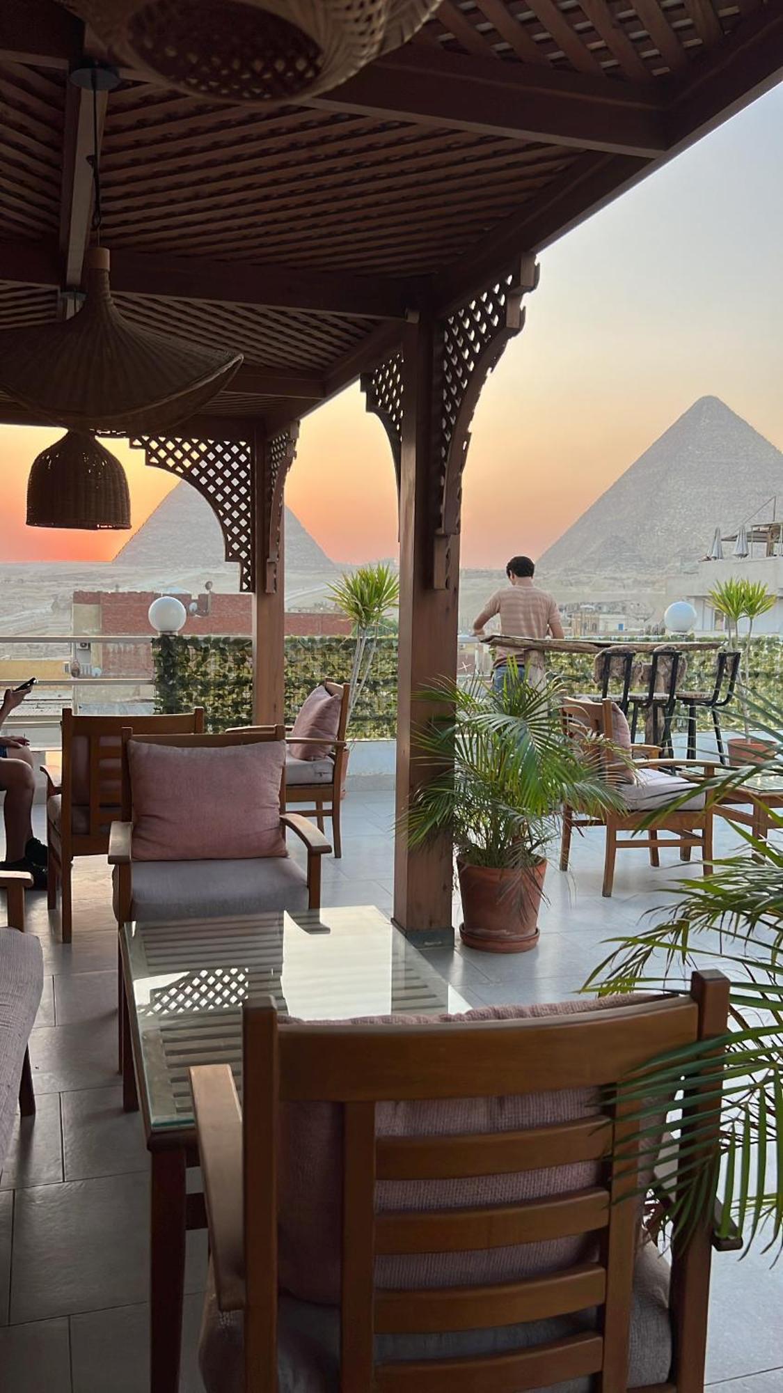 Jimmy Pyramids Hotel Kafret el-Gabal Esterno foto